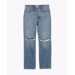 Madewell Dad Jean Destroyed Edition NWT